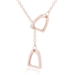 Double Stirrup Necklace